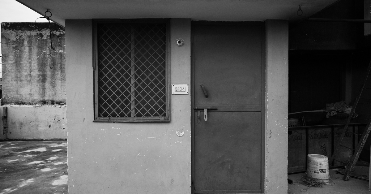 technician toolbox house entrance — Austin TX Locksmith